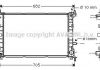 Радиатор охлаждения двигателя focus 14/6/8 mt +ac 98-05 (ava) FD2264
