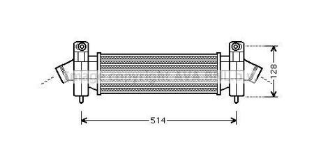 FDA4341 AVA COOLING Интеркулер