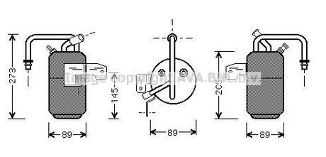 FD D331 AVA COOLING FD-TRAN 00-/Осушитель (±A) [OE. 1148935 / 1148792]