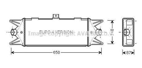 IVA4045 AVA COOLING Интеркулер