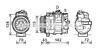 Компрессор C180 2.0 i * (W203) 00-02 (AVA) MSAK615