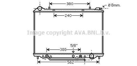 OL2405 AVA COOLING Радiатор