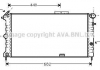 Радиатор охлаждения двигателя vectra a 14/16/18/20/17d (пр-во ava) OLA2190