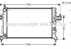 Радиатор охлаждения двигателя CORSAC 13/7CDTi MT/AT 03- (Ava) OLA2380