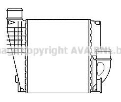 Интеркулер AVA COOLING PEA 4385