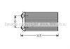 Радиатор отопителя opel vivaro, renault trafic (пр-во ava) RTA6439