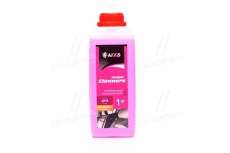 ax-737-1 AXXIS Средство для химчистки салона Mega cleaners (канистра 1л) <AXXIS>