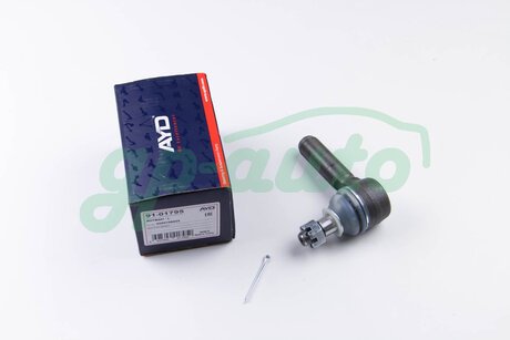 91-01795 AYD Наконечник рулевой тяги 22x1.5 207-410 (продол) Л. AYD 91-01795