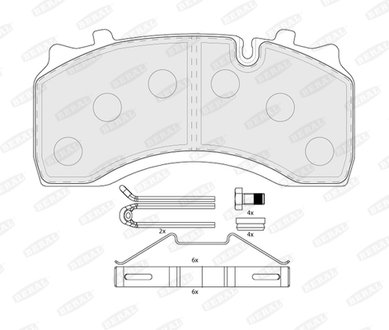 BCV29142TK BERAL Колодки тормозные