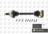 Полуось Fabia/Roomster 1.2-1.9 00-16 (36z/501mm) Л. BGA DS9627L