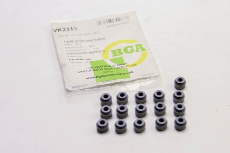 VK2315 BGA Сальники клапанов Master/Movano 2.3 dCi 10-/Trafic/Vivaro 2.0 dCi 06- (к-кт 16шт.) BGA VK2315