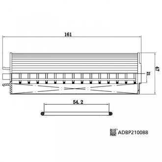 ADBP210088 BLUE PRINT BLUE PRINT Фильтр масла AUDI Q2 2.0TDI 16-