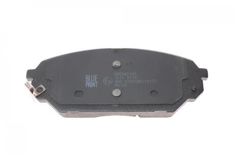 ADG042121 BLUE PRINT Колодки тормозные дисковые передние hyundai (пр-во blue print)