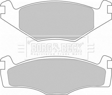 BBP1420 BORG & BECK BBP1420 BORG & BECK - Тормозные колодки до дисків