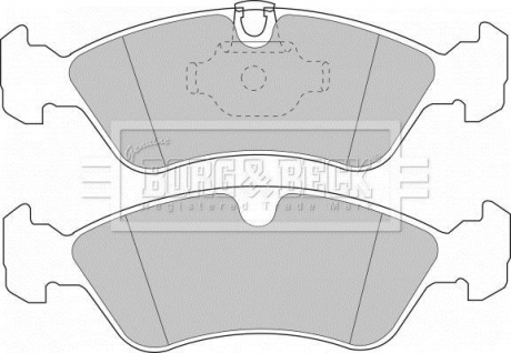 - Гальмівні колодки до дисків BORG & BECK BBP1474