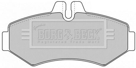 BBP1667 BORG & BECK BBP1667 BORG & BECK - Тормозные колодки до дисків