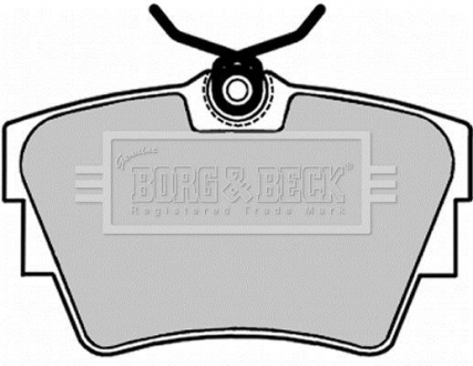 BBP1693 BORG & BECK BBP1693 BORG & BECK - Тормозные колодки до дисків