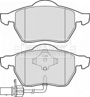 BBP1766 BORG & BECK BBP1766 BORG & BECK - Тормозные колодки до дисків