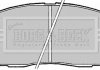 BBP2176 BORG & BECK - Тормозные колодки до дисків