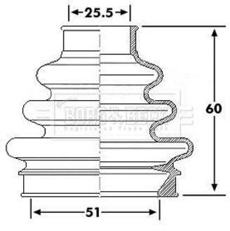 BCB6189 BORG & BECK BORG&BECK