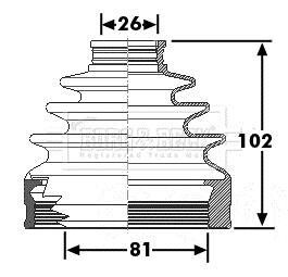 BORG&BECK BORG & BECK BCB6267