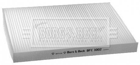 BFC1002 BORG & BECK BFC1002 BORG & BECK - Фільтр салону