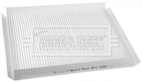 BFC1260 BORG & BECK BFC1260 BORG & BECK - Фільтр салону