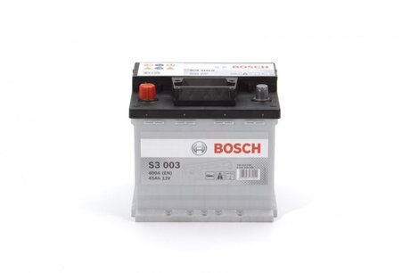 0092S30030 BOSCH Аккумулятор 45ah-12v bosch (s3003) (207x175x190),l,en400
