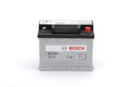0092S30050 BOSCH Аккумулятор 56ah-12v bosch (s3005) (242x175x190),r,en480