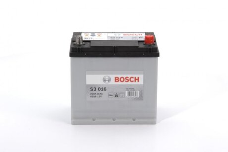 0092S30160 BOSCH Батарея аккумуляторная "S3", 12В 45А/ч