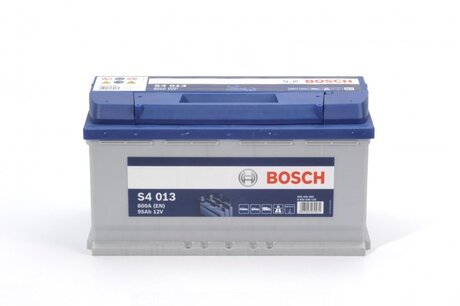 0092S40130 BOSCH Аккумулятор 95ah-12v bosch (s4013) (353x175x190),r,en800