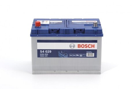 0092S40290 BOSCH Аккумулятор 95ah-12v bosch (s4029) (306x173x225),l,en830(азия) !кат. -10%