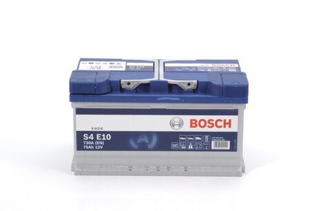 0.092.S4E.100 BOSCH Аккумулятор Bosch S4 EFB 75 Ah, EN 730 правый + 315x175x175 (ДхШхВ) с-ма START-STOP