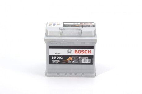 0092S50020 BOSCH Аккумулятор 54ah-12v bosch (s5002) (207x175x190),r,en530