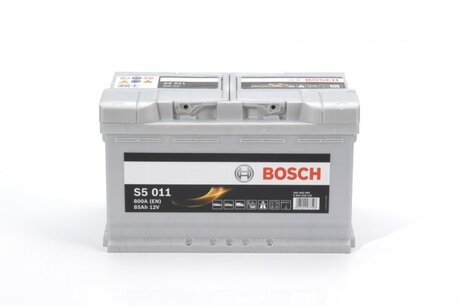 0092S50110 BOSCH Аккумулятор 85ah-12v bosch (s5011) (315x175x190),r,en800