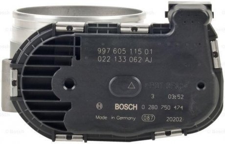 0280750474 BOSCH Патрубок дроссельной заслонки