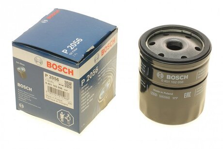 0451102056 BOSCH Фильтр масляный двигателя (пр-во bosch)