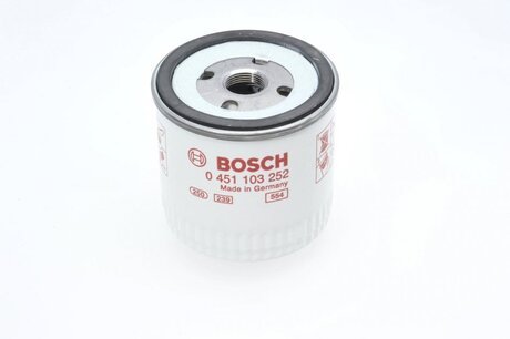0451103252 BOSCH Фильтр масляный двигателя ford focus, transit (пр-во bosch)