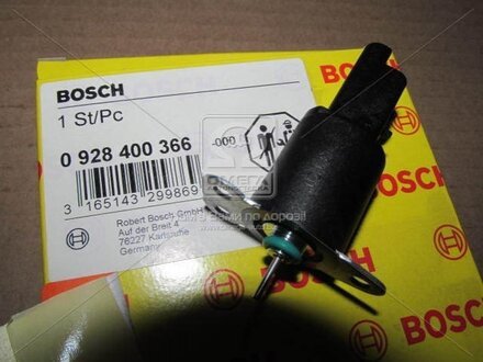 0 928 400 366 BOSCH Клапан остановки двигателя Ducato/Scudo/Jumpy/Berlingo 2.0 HDi 00- BOSCH 0 928 400 366