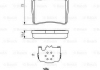 0986424830 BOSCH Тормозные колодки дискові MB CL-S-Class \\>>02 (фото 8)