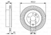 Тормозной диск 302 мм LAND ROVER Freelander II (FA) \\R \\2.0-3.2 \\06>> PR2 0986479U44