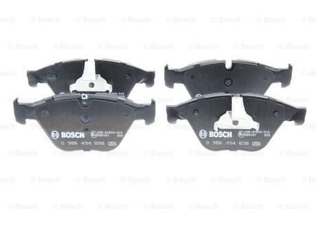 0986494898 BOSCH BOSCH BMW Колодки торм. пер. F10