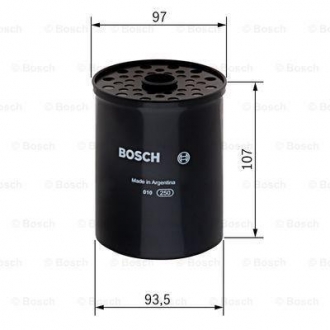 1457434448 BOSCH Фильтр топливный jeep cherokee 2.5 td 95-01 (пр-во bosch)