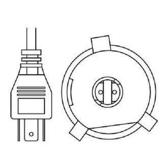 1987301554 BOSCH Лампа светодиодная LED Gigalight P43t (H4) 12 V 30 W Duobox cool