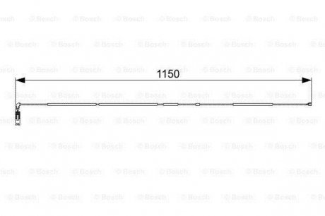 1 987 473 004 BOSCH Датчик износа тормозных колодок