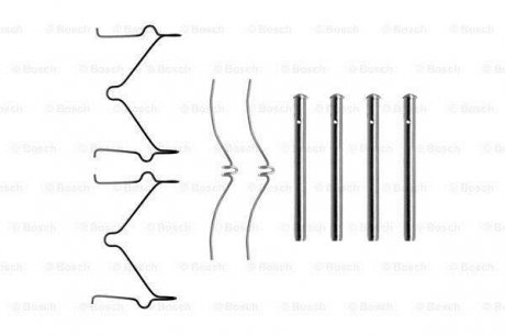 1987474305 BOSCH Комплектующие, колодки дискового тормоза