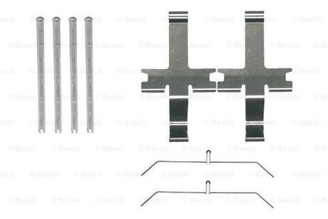 1987474485 BOSCH BOSCH TOYOTA К-т установочный пер. торм. колодок HILUX VII 2.5 D-4D 4WD 07-15, LAND CRUISER 80 4.2 TD 90-97, LAND CRUISER 90 3.4 i 24V 96-02