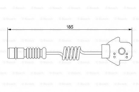 1 987 474 963 BOSCH Датчик зношування