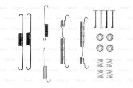 1987475298 BOSCH Монтажний набір гальмівних колодок