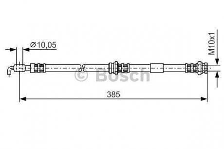 1 987 476 110 BOSCH Тормозной шланг